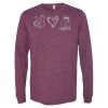 3513 Adult Extra Soft Tri-blend Long Sleeve Thumbnail